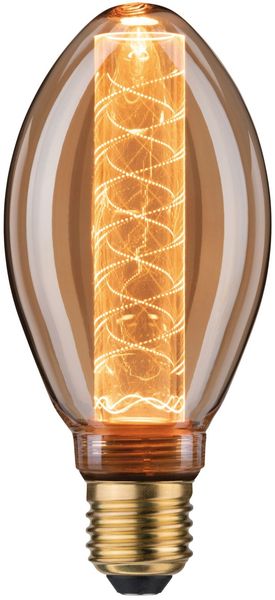 Inner Glow Edition LED Birne Innenkolben Spiralmuster E27 230V 120lm 3,6W 1800K dimmbar Gold