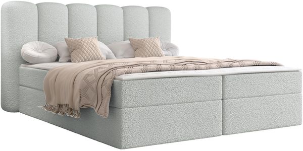 Boxspringbett Selgomi I (Farbe: Lambi 11, Größe: 140 x 200) Bild 2