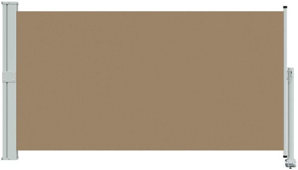vidaXL Seitenmarkise 140 x 300 cm 100% Polyester Eisen Stahl 42035252 Bild 2