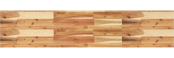 vidaXL Schweberegal 140x30x4 cm Massivholz Akazie Ölbehandelt 3279623