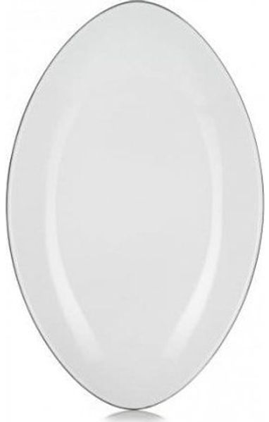 Revol ovaler Teller Equinoxe weiß 35x22 cm
