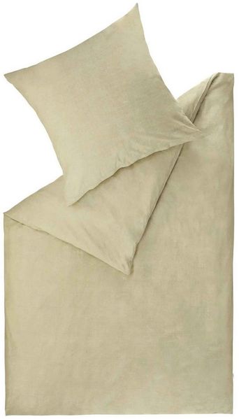 Esprit Bettwäsche HARP Renforcé Kissenbezüge und Bettwäsche, Baumwolle, 1 teilig, 200 x 200 cm in Beige