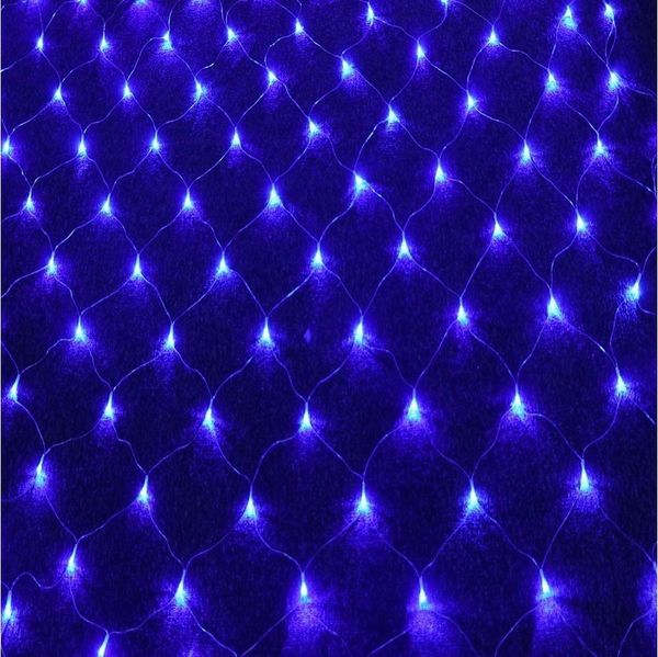 Rosnek Lichternetz 8 Beleuchtungsmodi, für Hochzeit Weihnachten Party Urlaub, LED-Lichterkette, 1.5x1.5M/2x2M/3x2M/6x4M