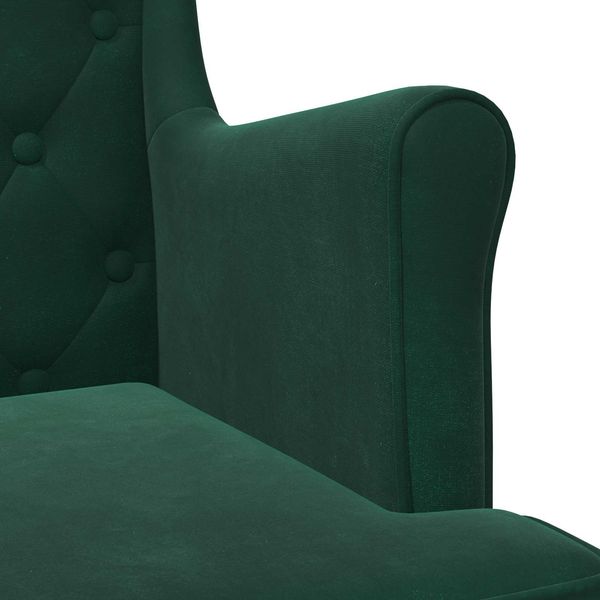 vidaXL Sessel Dunkelgrün Samt 42029928 Bild 5