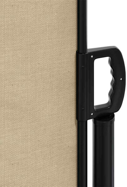 vidaXL Seitenmarkise Ausziehbar Beige 100x500 cm 4004390 Bild 8