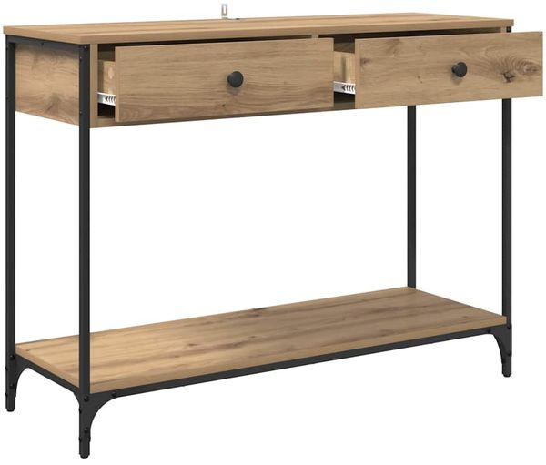 Konsolentisch, Beistelltisch, Konsole Artisan-Eiche 100 x 34,5 x 75 cm Holzwerkstoff Bild 5