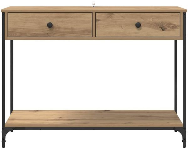 Konsolentisch, Beistelltisch, Konsole Artisan-Eiche 100 x 34,5 x 75 cm Holzwerkstoff Bild 6
