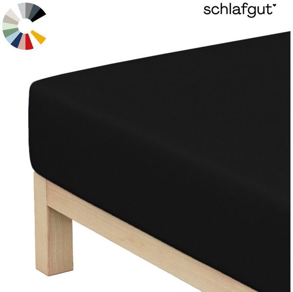 Schlafgut Mako Jersey Spannbetttuch Spannbettlaken 90x200 100x200