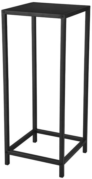 Beistelltisch Vicky / Vera, Schwarz, 25 x 60 x 25 cm