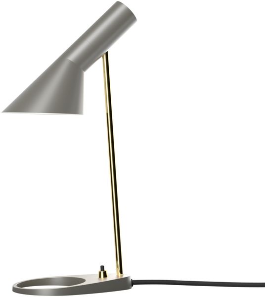 AJ Mini Tischleuchte Messing/Grau
