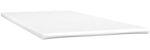 vidaXL Boxspringbett mit Matratze Hellgrau 80x220 cm Samt 3317967 Bild 8