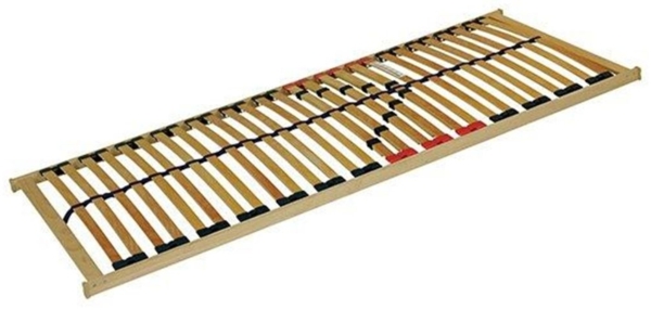 Schlafzimmerbett Bett Massivholzbett LENNES Nr. 5 Eiche 100x220 cm Bild 5