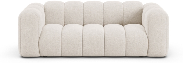 Micadoni Sofa Lupine 2-Sitzer Chenille Eden Helles Beige