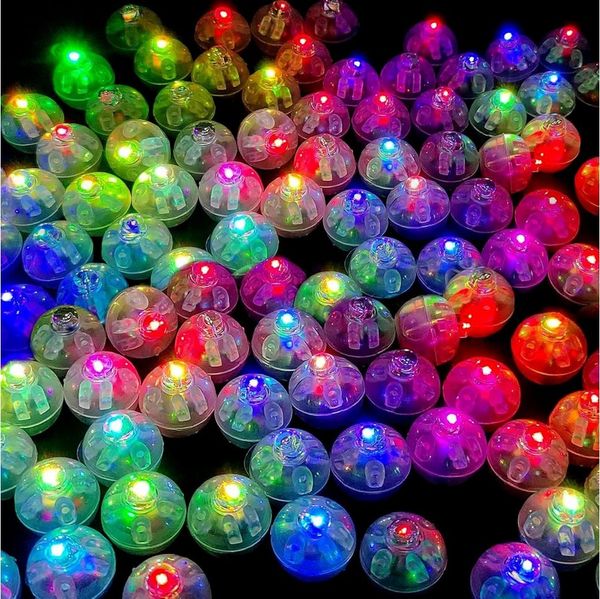 FELIXLEO LED-Leuchtmittel LED Ballons Lichter Mini Bunt Ballonlichter Runde Party, 240 St.