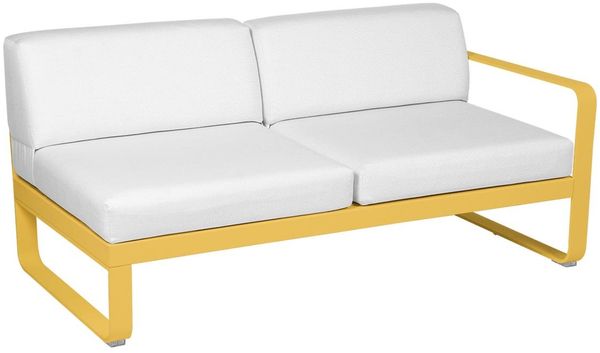 Bellevie Lounge 2-Sitzer Modul C6 Honig 81 Grauweiß Rechts