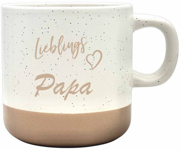 Camolo Tasse Kaffeetasse Lieblings Papa Geschenk für den Vater, Keramik
