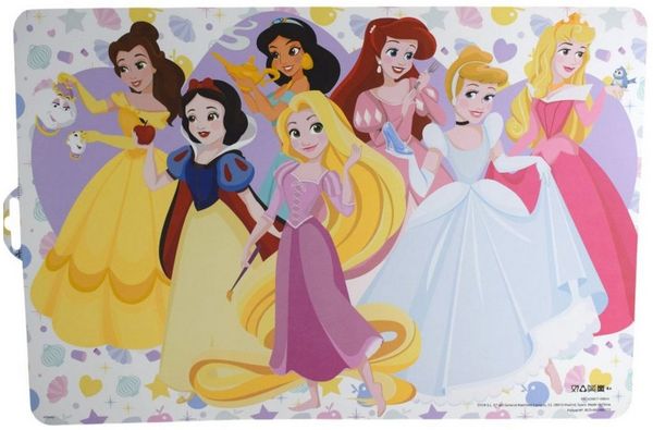 Tischunterlage Zeichentrickmotiv 41x28 cm Platzdeckchen Unterlage Malen Speisen Disney Princess