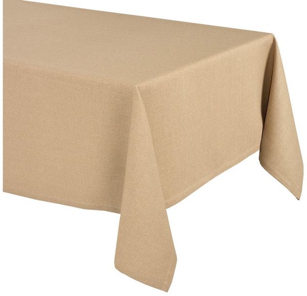 Beautex Tischdecke Lina elegante Leinenoptik, viele Größen und Farben (1-tlg)