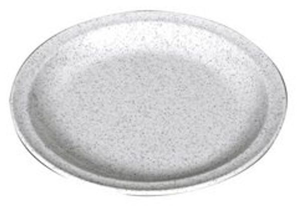 Waca Melamin Teller, 23, 5 cm Ø, flach, granit Bild 4