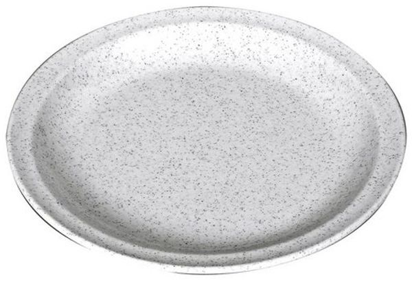 Waca Melamin Teller, 23, 5 cm Ø, flach, granit Bild 2