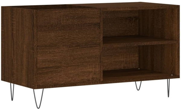 vidaXL Plattenschrank Braun Eichen-Optik 85x38x48 cm Holzwerkstoff 831707