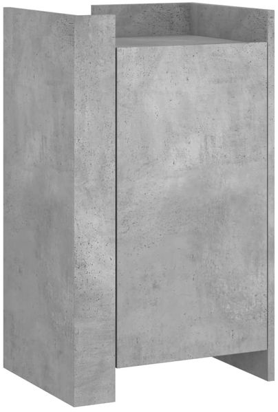 vidaXL Sideboard Betongrau 45x35x75 cm Holzwerkstoff 848398 Bild 2