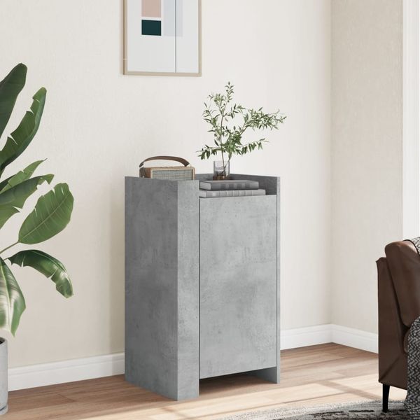 vidaXL Sideboard Betongrau 45x35x75 cm Holzwerkstoff 848398