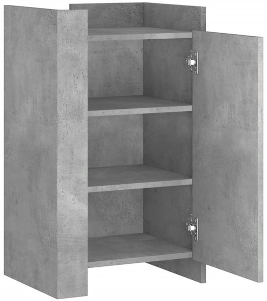 vidaXL Sideboard Betongrau 45x35x75 cm Holzwerkstoff 848398 Bild 7
