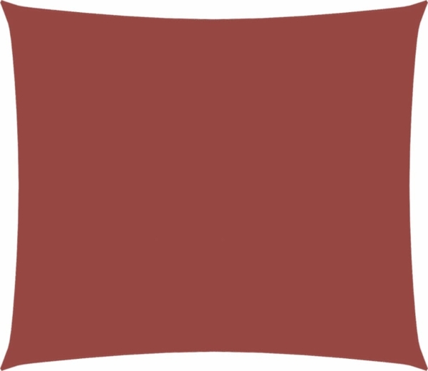 vidaXL Sonnensegel Oxford-Gewebe Rechteckig 2,5x3 m Terrakotta-Rot 135370