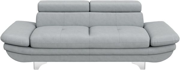 COTTA 2-Sitzer Enterprise, Big-Sofa, mit Armteilverstellung & Kopfteilverstellung