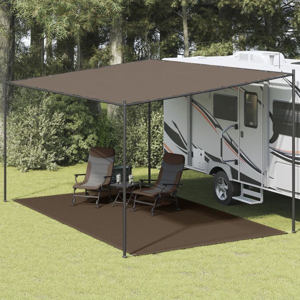 vidaXL Zeltteppich 300x500 cm Braun 310809
