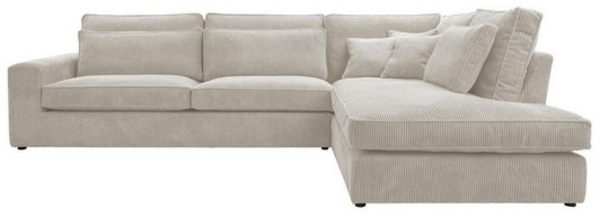 Beautysofa Ecksofa PARMA Die Lieferung beinhaltet die Lieferung in die Wohnung, im modernes Design, klassische Polsterecke inklusive Wellenfedern Bild 4