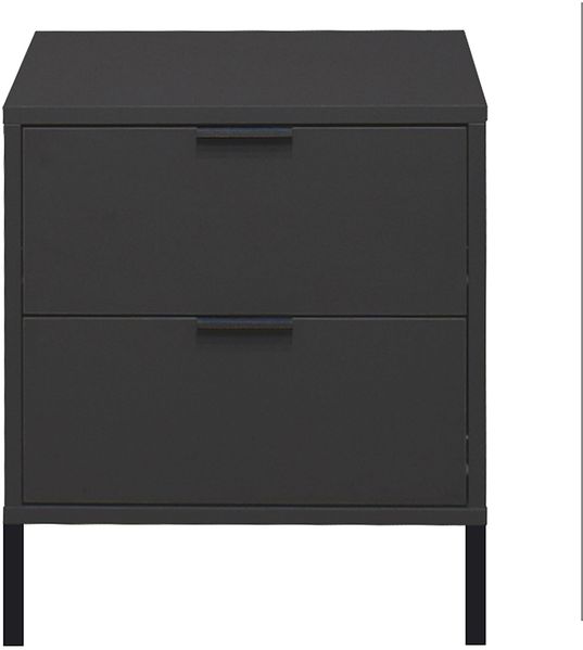 Kommode Erna 51x45x62 Anthrazit matt Lack 14711-Q