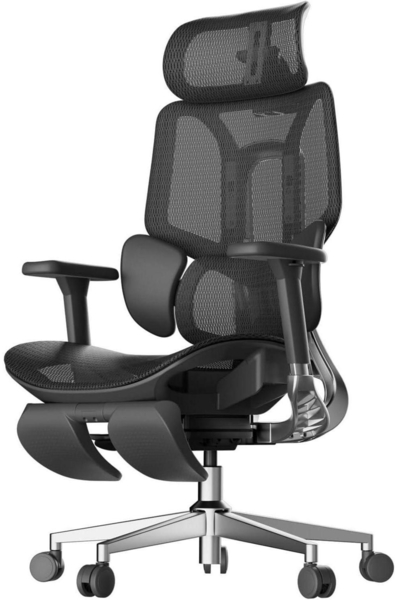 Ergonomischer Bürostuhl Hbada E3 Air mit 3D-Verstellungen, Schwarz