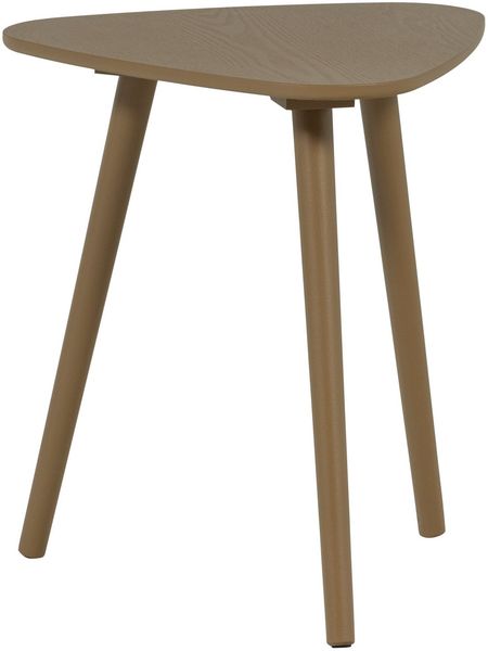 Beistelltisch Nila 2er-Set aus Eschenfurnier, modern und natürlich, Braun, kompakt und vielseitig Bild 2