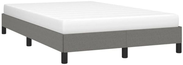 vidaXL Polsterbett, Stoff, 25,0 cm, Dunkelgrau, 120x190 cm Bild 4