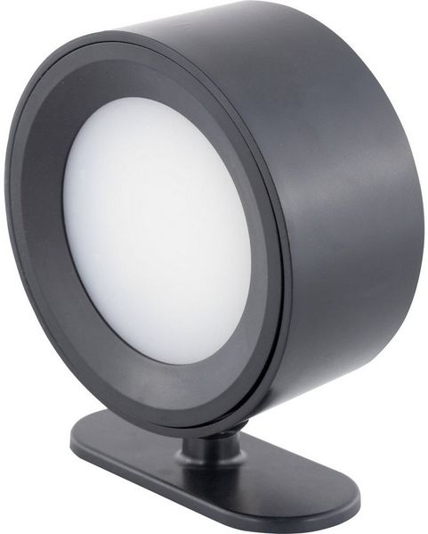 REV LED Wandlampe innen - Wandleuchte ohne Stromanschluss 150lm, dimmbar, 360° drehbar - ideal für Flur, Schlaf- & Wohnzimmer, schwarz