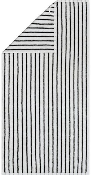 Cawö Handtücher Black&White Streifen 6278, 100% Baumwolle (1-St)