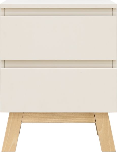 Bopita Saba Nachttisch Dune / Natur Oatmeal - Material: MDF / Buche - Babypark. de