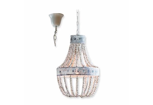 Mirabeau Hängeleuchten Hängelampe Valcourt antikweiß