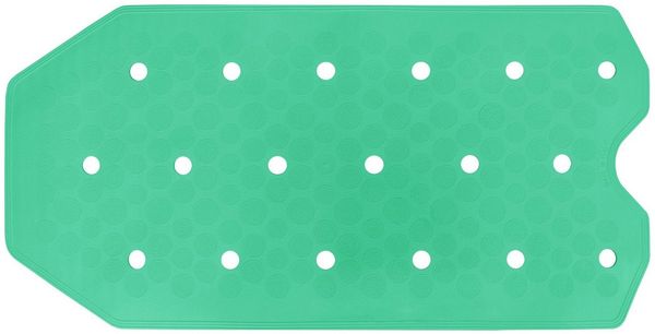 Lashuma Badematte Sissi, Höhe 5 mm, rutschhemmend, Kautschuk, rechteckig, Wanneneinlage Kautschuk, Antirutschmatte 72x36 cm