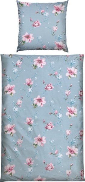 REDBEST Bettwäsche Bettwäsche, Jersey, Single-Jersey Blumen
