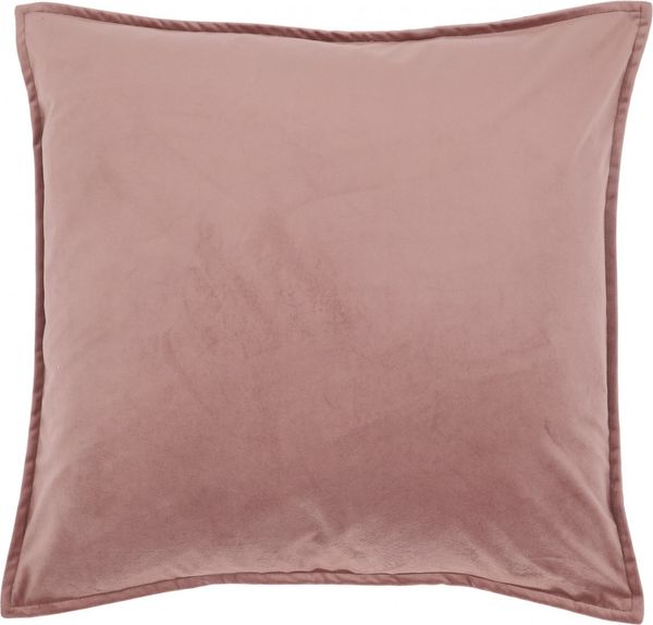 Chic Antique - Kissenbezug Kissenhülle Aix 50x50cm Velour Taupe Rot 16109509