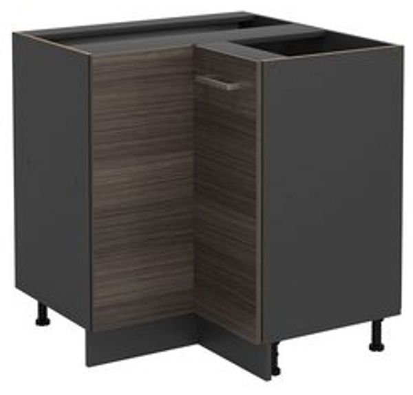 Eckunterschrank R-Line Edelgrau 75.6 cm ohne Arbeitsplatte Vicco Bild 6