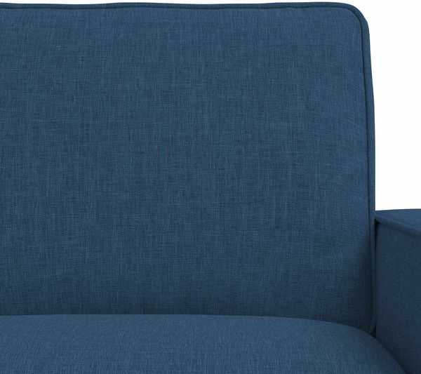 vidaXL Sofa Set 2 pcs Blau 222 x 80 x 82 cm Stoff 3407594 Bild 6