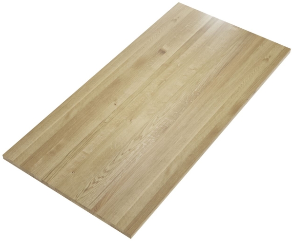 Tischplatte Danaila 220x4x100 Massivholz Wildeiche geölt