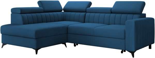 Ecksofa Kiarge 2RRLXP (Farbe: Velluto 11, Seite: Links LXP+R+2R)