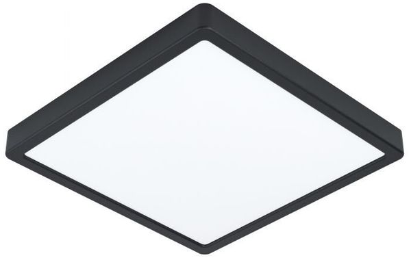 Eglo 99245 Aufbauleuchte FUEVA 5 schwarz L:28,5 B:28,5 H:2,8cm 3000K