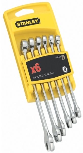 Stanley HTS Ring-Gabelschluessel-Set FatMax 6-tlg
