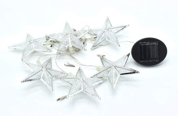 Luna24 simply great ideas. Gartenleuchte Solar LED Lichterkette Sterne 6teilig, Solarlampe, Weihnachten